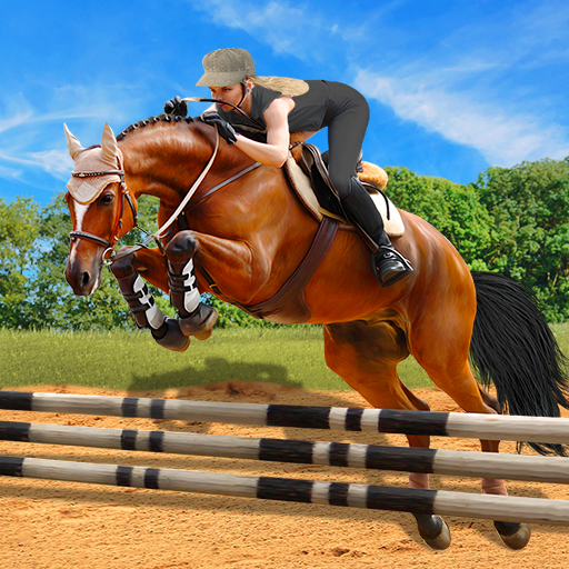 Horse Riding Simulator 3D : Jockey Mobile Game icon