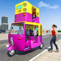 Modern Tuk Tuk Auto Rickshaw 3d Driver Game on 9Apps