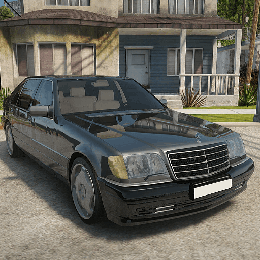 W140 Mercedes: Crime City War icon