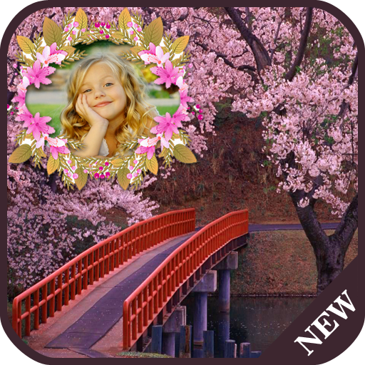 Garden photo frames-Garden photo frame editor أيقونة