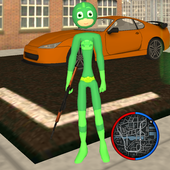 Geeko Stickman Rope Hero Miami Gangstar Masks icon