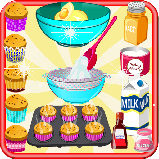 cooking games cakes cupcakes icon
