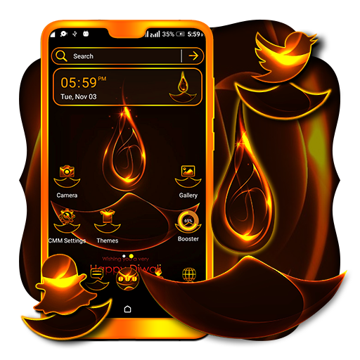 Happy Diwali Launcher Theme icon