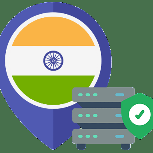 India VPN icon