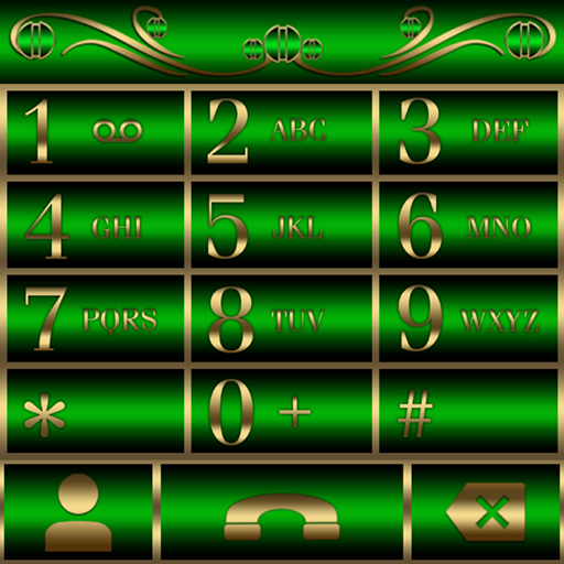 Abstract Emerald Dialer theme icon