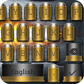 Gun and Bullet Keyboard Theme icon