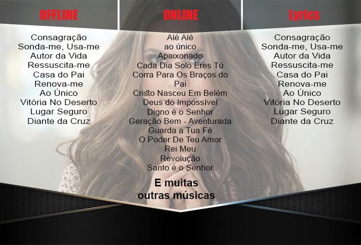 Aline Barros - músicas mais tocadas screenshot 1