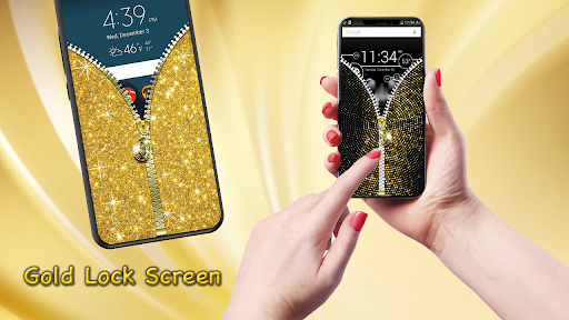 Gold Lock Screen screenshot 4