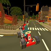 Blocky Village Parking icon