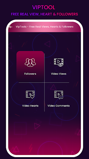 VipTools - Free Real Views, Hearts & Followers screenshot 4