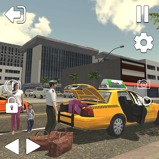 Taxi Game City Car Driving icon