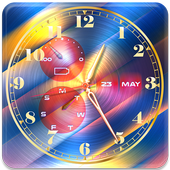 Color Analog Clock Live Time icon
