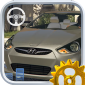 Real City Hyundai Driving Simulator 2019 icon