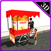 Fries Hawker Cycle Rider Sim icon