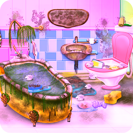 Pinky House Keeping Clean icon