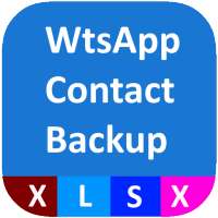 Backup Contacts To Excel For WhatsApp on 9Apps