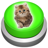 Meow Cat Kitten Button icon