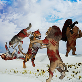 Wild Animals War icon