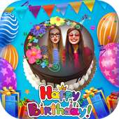 Birthday Cake With Photo Frame on 9Apps