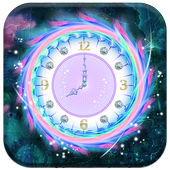 Colorful Clock Live Wallpaper icon