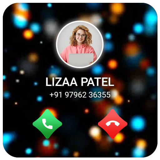 Cool LED Caller Screen - 3D LED Caller ID Screen icon