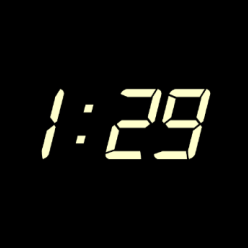 full screen clock icon