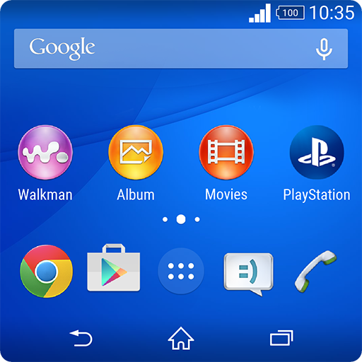 Back to KitKat Xperia™ Theme f icon
