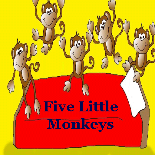 Kids Rhyme Five Little Monkey icon