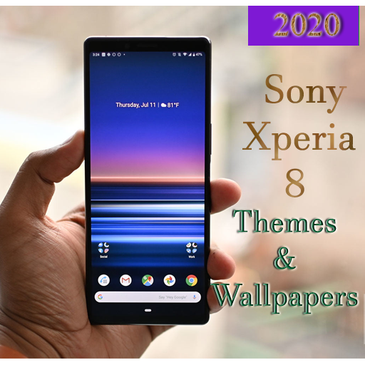 Sony Xperia 8 Themes, Launcher icon