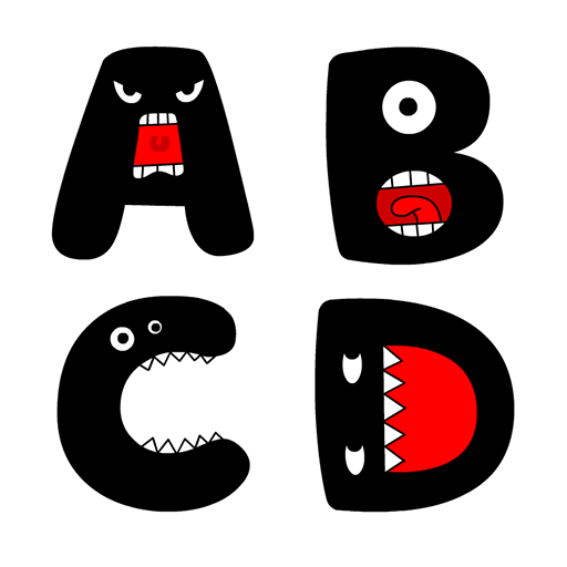 Doodle Text 3D Animated Sticker icon