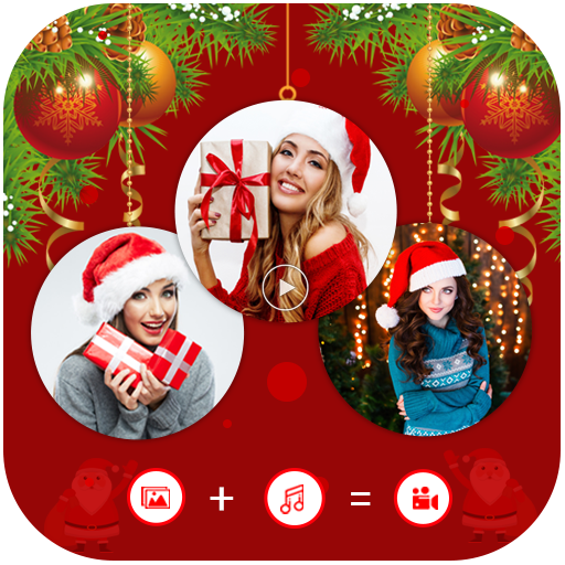 Christmas Video Maker With Music icon