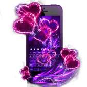 Purple Pink Love Keyboard on 9Apps