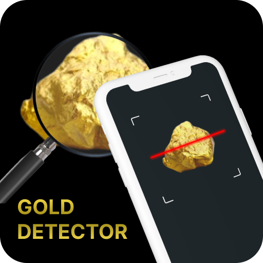 Gold detector; Metal detector icon
