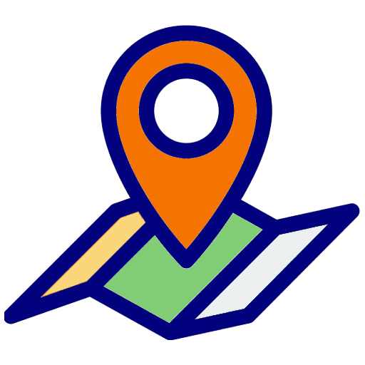 Gps Coordinates finder - save &amp; share location icon