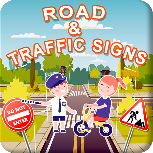 Driving theory test : Road signs and Traffic signs आइकन