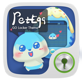 Pet Egg GO Locker Theme icon