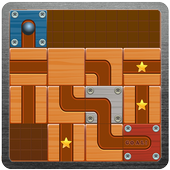 Free Unblock Ball - The Roll Slide Mind Puzzle icon