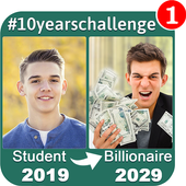 Ten Years Challenge : Future Challenge 2019-2029 أيقونة