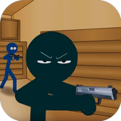 Supersonic Goku Stickman Shooting icon