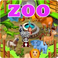 meisjes leuke reis - animal zoo