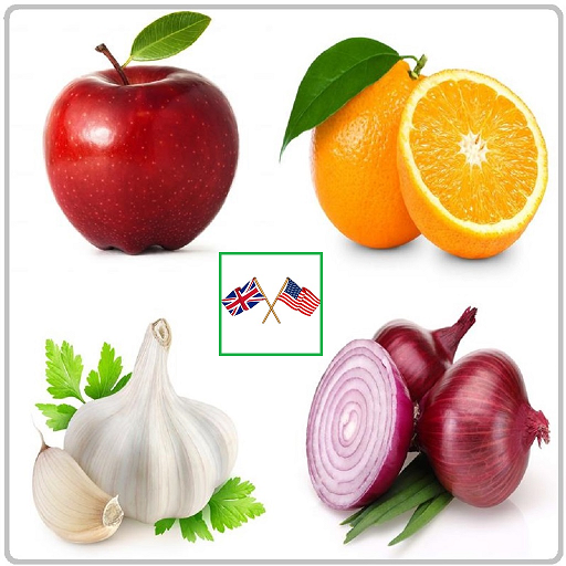 Vegetables and Fruits Vocabulary icon