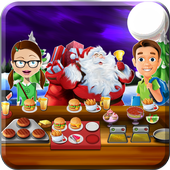 Santa Cooking Dash icon