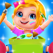 Coloring Kids Learn To Drawing icon