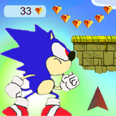 jump sonic: classic run adventure icon