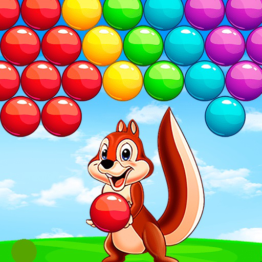Squirrel Bubble Shooter 2020 - Emoji Shooting Game icon