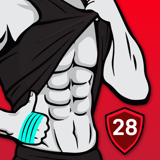 Six Pack in 28 days - Daily Abs Home Workout icon