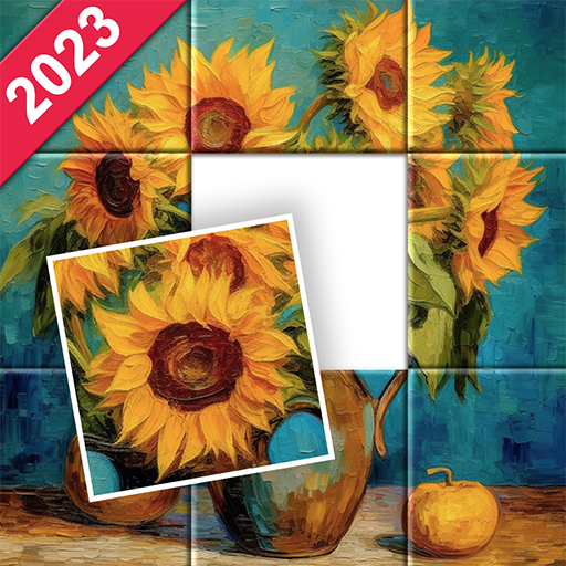 Jigsort: Jigsaw Sliding Puzzle icon