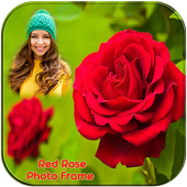 Red Rose Photo Frames icon