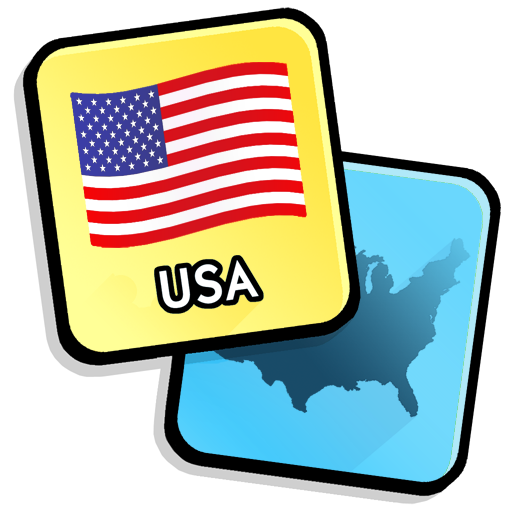 US States Quiz - Maps, Flags, Capitals &amp; More icon