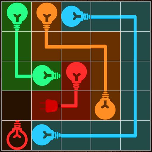 Dot to Dot - Connect Bulbs icon